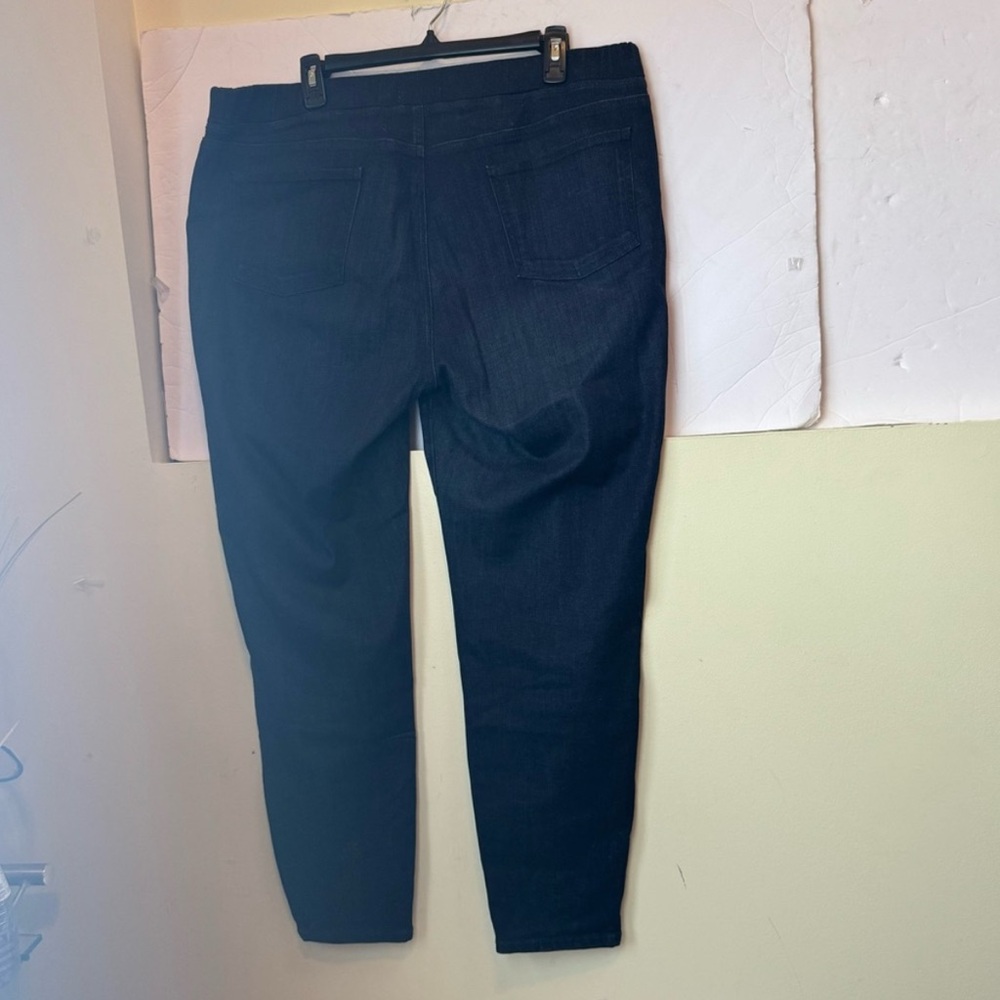 Eileen Fisher Stretch Jeans Organic Cotton Blue
Pull-On Minimalist Pants Denim - Picture 4 of 12